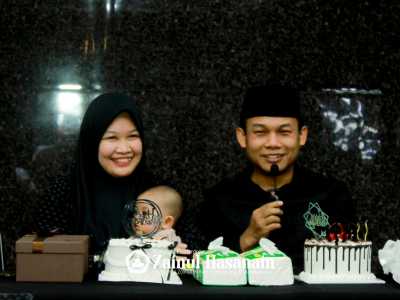 Kehangatan Malam Perayaan Milad Gus Falih dan Ning Farah Bersama Santri Zahanain